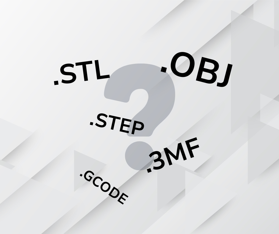 Quel format de fichier pour l’impression 3D ?