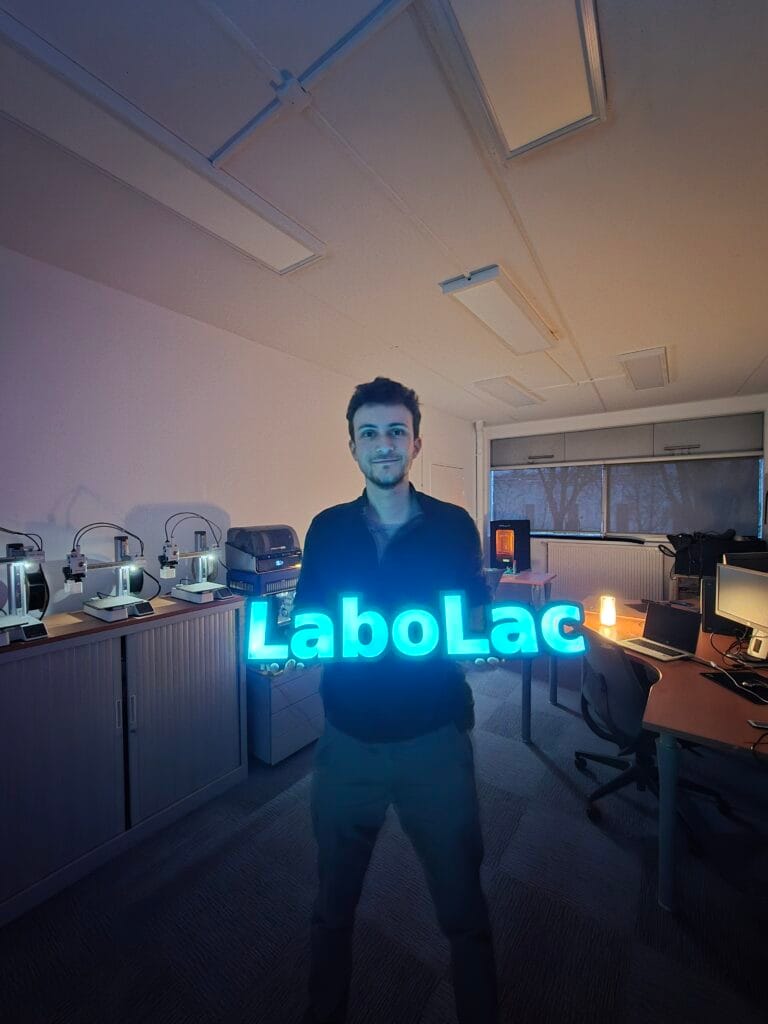 Logo lumineux sur mesure