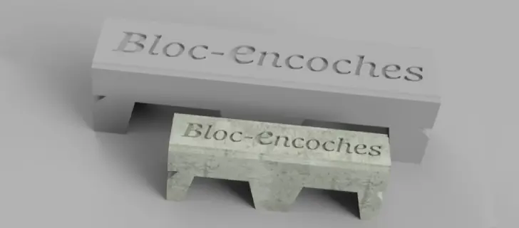 Bloc-Encoches : +400 pièces personnalisées